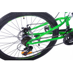 Horský Bicykel 26" Fuzlu Perfect Power 2xT Zeleno-čierny